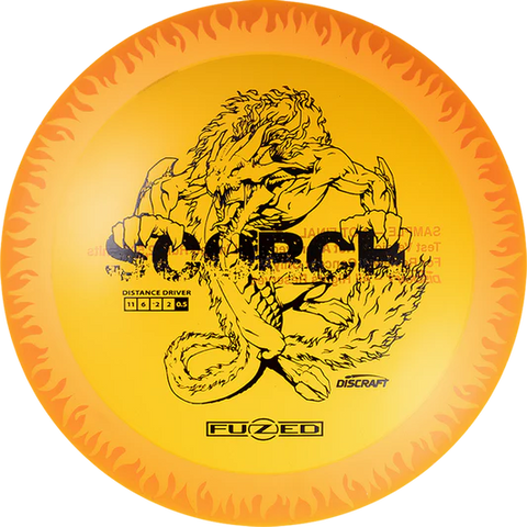 Discraft Fuzed Z Scorch -Test Run