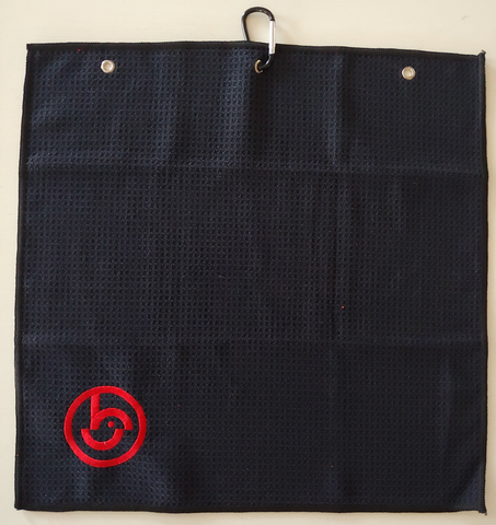 Performance Towel - Black/Red