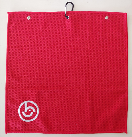 Performance Towel - Red/White