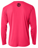 Long Sleeve A4 Dri Fit (pink/black)