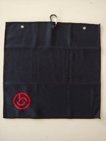 Performance Towel - Black/Red